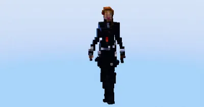 Natasha Romanoff from Marvel — Minecraft Build by LeonisBuilds