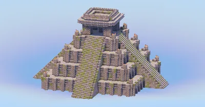 Mayan Pyramid — Minecraft Build by LeonisBuilds