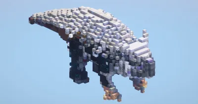Ankylosaurus small‎ — Minecraft Build by LeonisBuilds