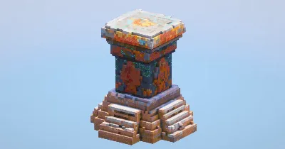 Aztec Column‎ — Minecraft Build by LeonisBuilds