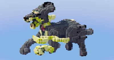 Zygarde 10% Form from Pokemon — Minecraft Build by LeonisBuilds