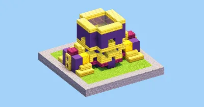 Clash of Clans Mortar Level 14 — Minecraft Build by LeonisBuilds