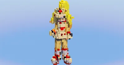 Korrina Gym Leader from Pokemon — Minecraft Build by LeonisBuilds