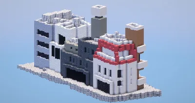 City Minecraft Block — Minecraft Build by LeonisBuilds