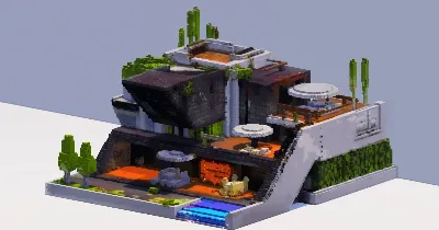 Luxury House — Minecraft Build by ModernCraft