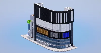 City Modern Build — Minecraft Build by LeonisBuilds