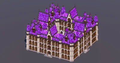 Magical Gothic Castle — Minecraft Build by MellowHat