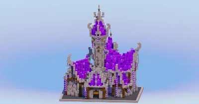 Magical Medieval Fantasy Castle — Minecraft Build by LeonisBuilds