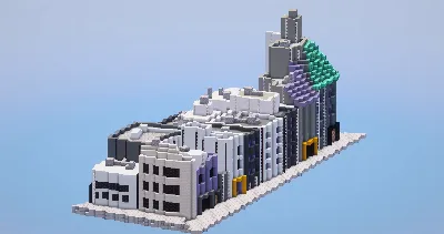 Urban Minecraft Building — Minecraft Build by LeonisBuilds