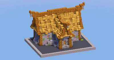 Oak Medieval House 4 — Minecraft Build by LeonisBuilds