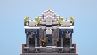 Roman Temple of Janus — Minecraft Build by LeonisBuilds