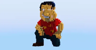 Glenn Quagmire from Family Guy — Minecraft Build by LeonisBuilds