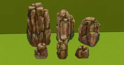 Boulders Pack — Minecraft Build by VerdantBuilds