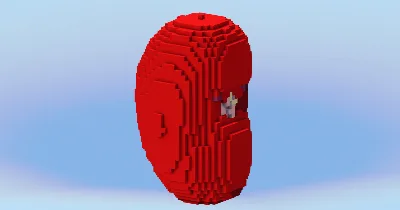 Red Kidney Bean Vegetable — Minecraft Build by LeonisBuilds