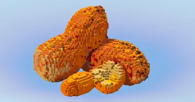 Peanuts Fruit — Minecraft Build by LeonisBuilds
