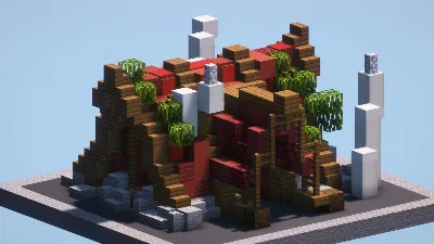 Orchish Tent — Minecraft Build by LeonisBuilds