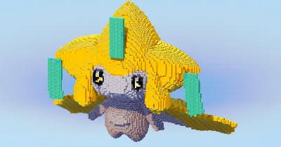 Jirachi — Minecraft Build by LeonisBuilds