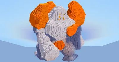 Regirock — Minecraft Build by LeonisBuilds
