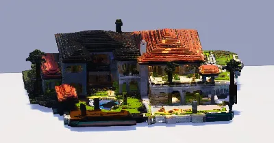 Minecraft Villa — Minecraft Build by ModernCraft