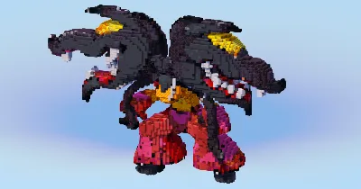 Mega Mawile — Minecraft Build by LeonisBuilds