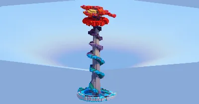 Inteleon Gigantamax — Minecraft Build by LeonisBuilds