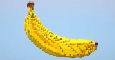 Banana — Minecraft Build by LeonisBuilds