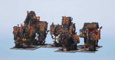 Steampunk House Pack — Minecraft Build by LeonisBuilds
