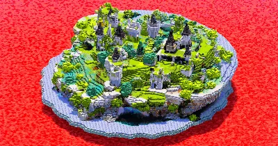 Medieval Village — Minecraft Build by ImpossibleBuilds