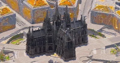 Gothic Cathedral — Minecraft Build by GothicCathedrals