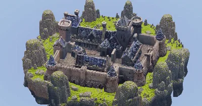 Starter Minecraft Castle — Minecraft Build by StrongholdStudios