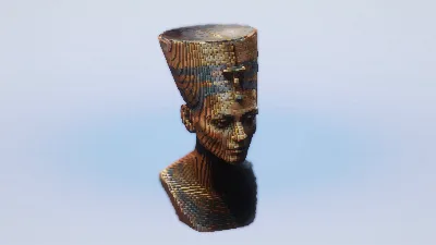 Bust of Nefertiti — Minecraft Build by LeonisBuilds