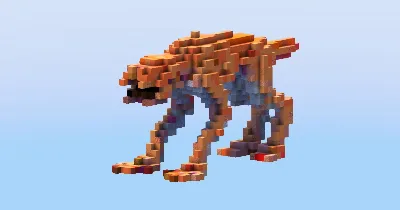 Demodog Small — Minecraft Build by LeonisBuilds