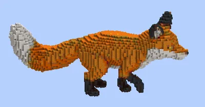 Fox — Minecraft Build by LeonisBuilds