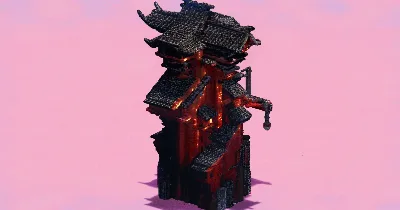 Fantasy Japanese Building — Minecraft Build by EasternRealms