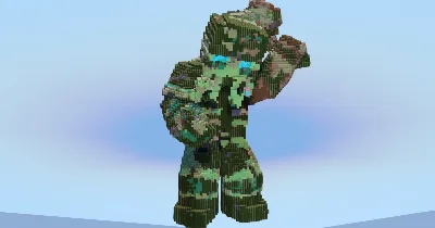 Prismarine Guardian — Minecraft Build by LeonisBuilds