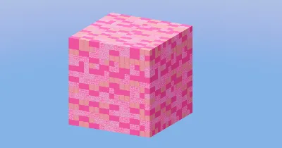 Pink Wool 16x16x16 Blocks — Minecraft Build by LeonisBuilds