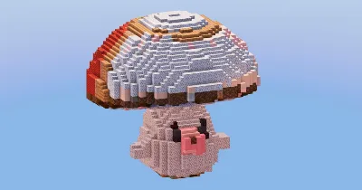Foongus from Pokemon — Minecraft Build by LeonisBuilds