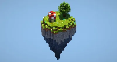 Flying Forest Island — Minecraft Build by LeonisBuilds