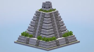 Mayan Pyramid Temple — Minecraft Build by LeonisBuilds