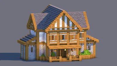 Medieval House – Fully Decorated Interior | Download — Minecraft Build by RaekonBuilds