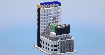 Urban Modern Block — Minecraft Build by LeonisBuilds