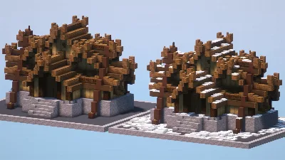 Viking House 3 — Minecraft Build by LeonisBuilds
