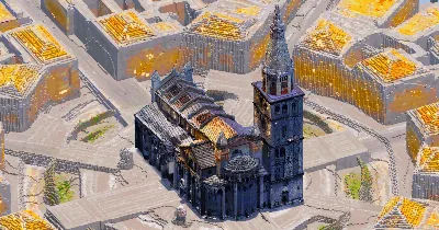 Historic Cathedral — Minecraft Build by GothicCathedrals