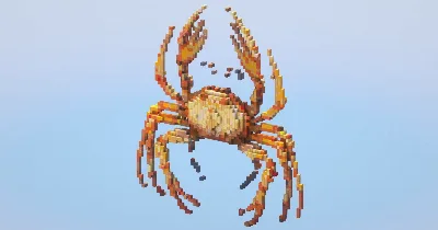 Crab‎ — Minecraft Build by LeonisBuilds