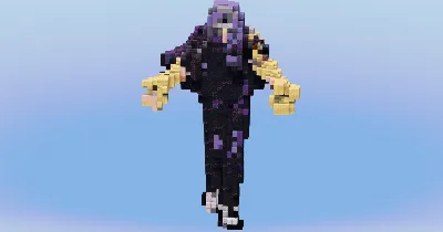 Mahito from Jujutsu Kaizen — Minecraft Build by LeonisBuilds