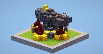 Clash of Clans Cannon Level 13 — Minecraft Build by LeonisBuilds