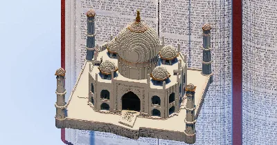 Taj Mahal — Minecraft Build by TheBibleOfBuilding