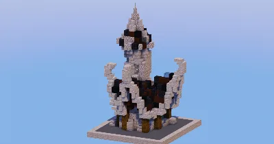Black Medieval Fantasy House 4 — Minecraft Build by LeonisBuilds