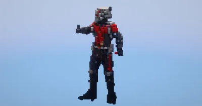 Scott Lang from Marvel — Minecraft Build by LeonisBuilds