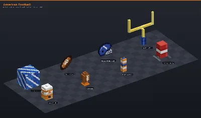 American Football Asset Download [Java + Bedrock + Blockbench] — Minecraft Resource Pack by ScorpionTeam